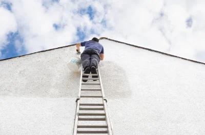 Peinture extérieure à Igé — façades et ravalement